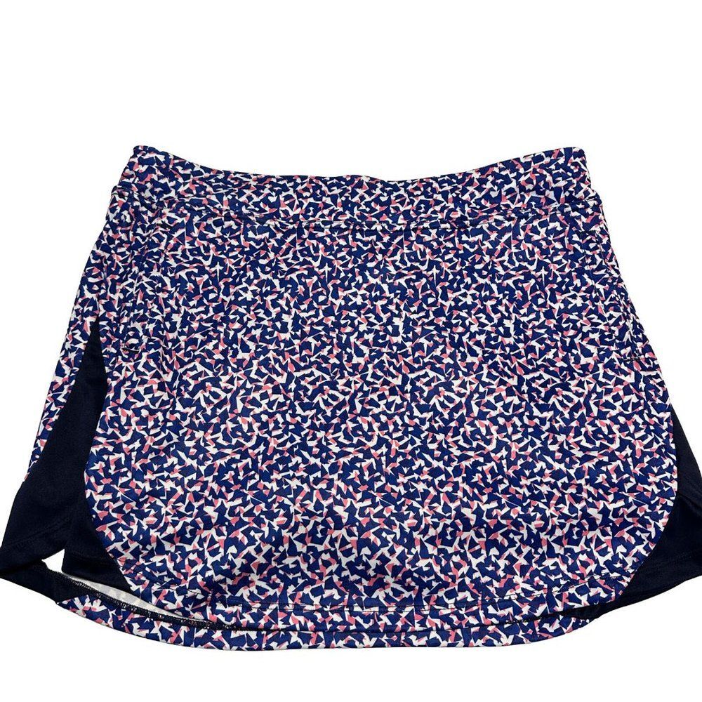 PGA Tour Ladies Large Tennis Golf pickleball skort Stretch pull on Geometric